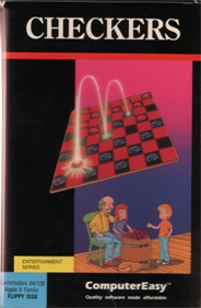 Checkers (ComputerEasy) - Box - Front Image