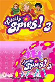 Totally Spies! 3: Agents Secrets - Screenshot - Game Title Image