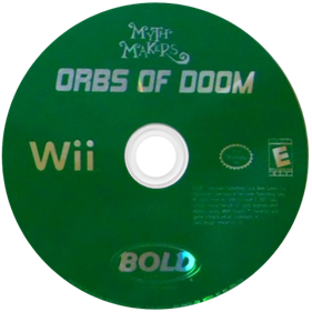 Myth Makers: Orbs of Doom - Disc Image