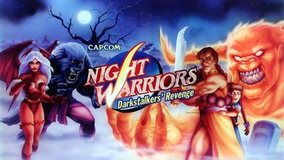 Night Warriors: Darkstalkers' Revenge - Arcade - Marquee Image