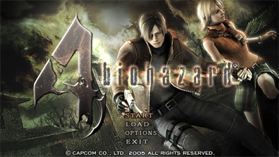 Resident Evil 4 (2005) - Screenshot - Game Title Image