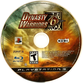 Dynasty Warriors 6 - Disc Image