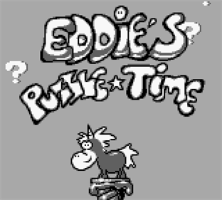 Eddie's Puzzle Time - Screenshot - Game Title Image