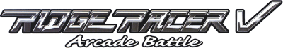 Ridge Racer V Arcade Battle - Clear Logo Image