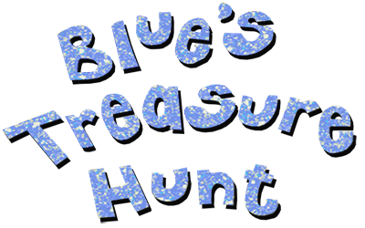 Blue's Treasure Hunt - Clear Logo Image