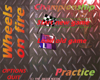 Wheels On Fire - Screenshot - Game Title Image