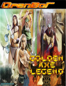 Golden Axe Legend - Box - Front Image