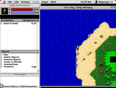 Odyssey: The Legend of Nemesis - Screenshot - Gameplay Image