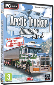 Arctic Trucker: The Simulation - Box - 3D Image