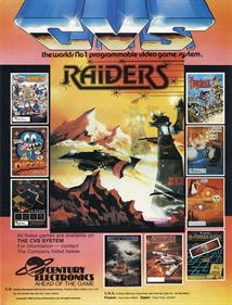 Raiders - Advertisement Flyer - Front Image