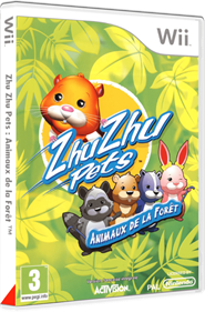 Zhu Zhu Pets: Featuring the Wild Bunch - Box - 3D Image