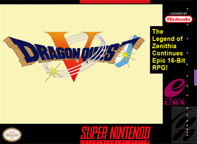 Dragon Quest V: Tenkuu no Hanayome - Fanart - Box - Front Image