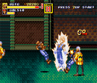 Streets of Rage 2: Super Vegito - Screenshot - Gameplay Image