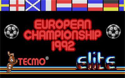 European Championship 1992 - Screenshot - Game Title Image