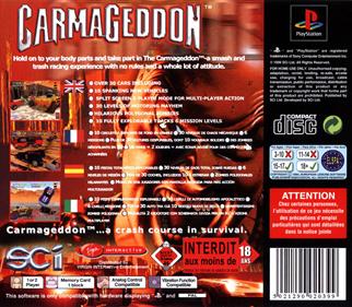 Carmageddon - Box - Back Image