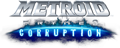 Metroid Prime 3: Corruption - Clear Logo Image