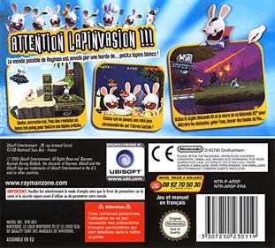 Rayman: Raving Rabbids - Box - Back Image