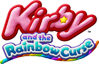 Kirby and the Rainbow Curse - Clear Logo Image