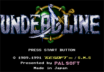 Undead Line - Screenshot - Game Title Image