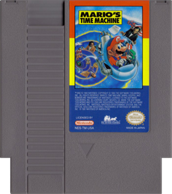 Mario's Time Machine - Cart - Front Image