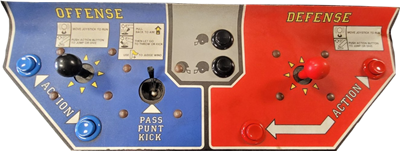 Quarterback - Arcade - Control Panel Image