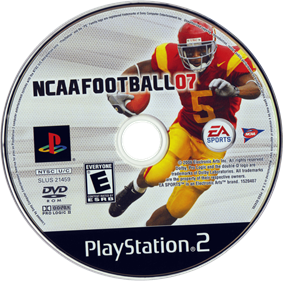 NCAA Football 07 - Disc Image