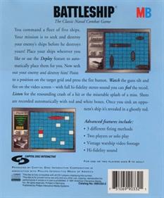 Battleship - Box - Back Image