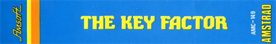 The Key Factor - Banner Image