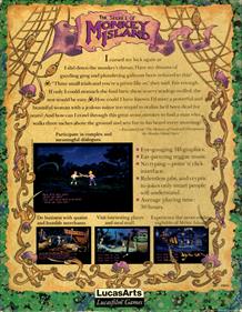 The Secret of Monkey Island - Box - Back Image