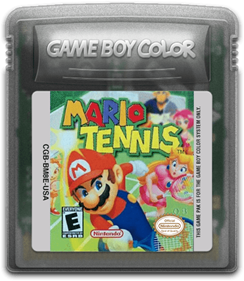 Mario Tennis - Fanart - Cart - Front Image
