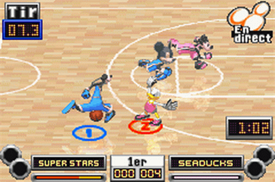 Disney Sports: Basketball - Screenshot - Gameplay Image