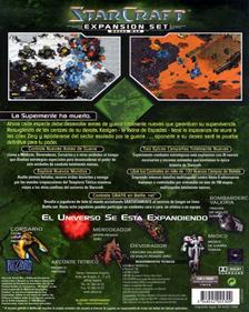 StarCraft: Brood War - Box - Back Image