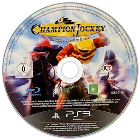 Champion Jockey: G1 Jockey & Gallop Racer - Disc Image