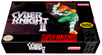 Cyber Knight II: Chikyuu Teikoku no Yabou - Box - 3D Image