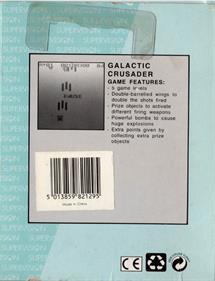 Galactic Crusader - Box - Back Image