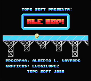 Ale Hop! - Screenshot - Game Title Image