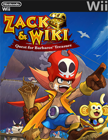 Zack & Wiki: Quest for Barbaros' Treasure - Fanart - Box - Front Image