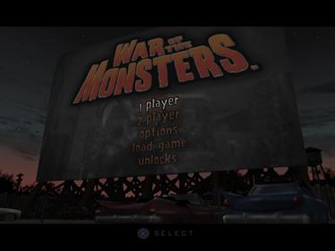 War of the Monsters - Screenshot - Game Select Image