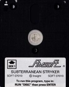 Subterranean Stryker - Disc Image