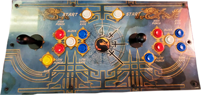 Mortal Kombat 4 - Arcade - Control Panel Image