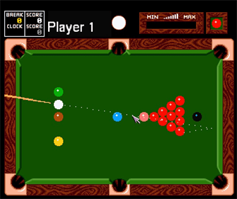 Saturday Night Snooker - Screenshot - Gameplay Image