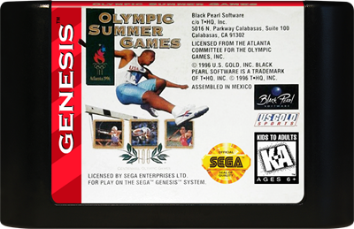 Olympic Summer Games: Atlanta 1996 - Cart - Front Image