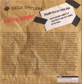 Sega Saturn: Bootleg Sampler - Box - Back Image