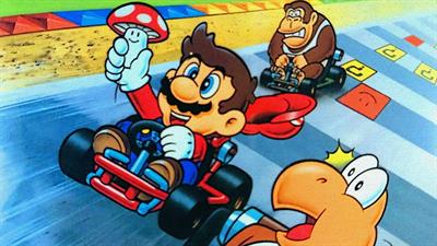 Super Mario Kart - Fanart - Background Image