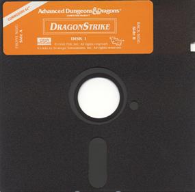 Advanced Dungeons & Dragons: DragonStrike - Disc Image