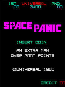 Space Panic - Screenshot - Game Title Image