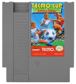 Tecmo Cup: Soccer Game - Cart - Front Image