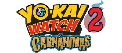 Yo-Kai Watch 2: Fleshy Souls - Clear Logo Image