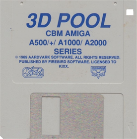 3D Pool - Disc