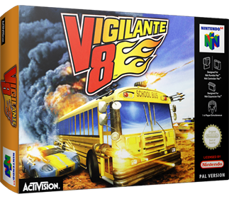 Vigilante 8 - Box - 3D Image